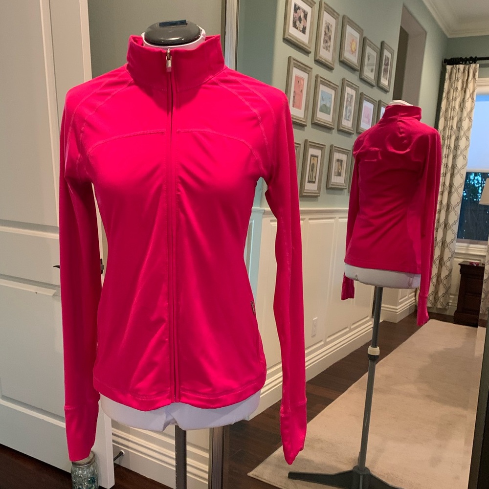 Chic Women's Bright Pink Jacket